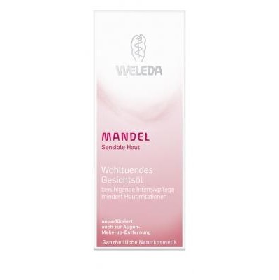 Weleda Mandel Wohltuendes Gesichtsöl 50ml, - zum Schließen ins Bild klicken